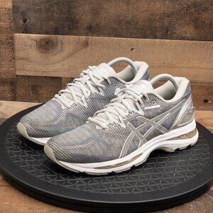 ASICS GEL NIMBUS 20 WOMENS ATHLETIC SHOES RUNNING WALKING GYM GRAY SILVER SZ 10
